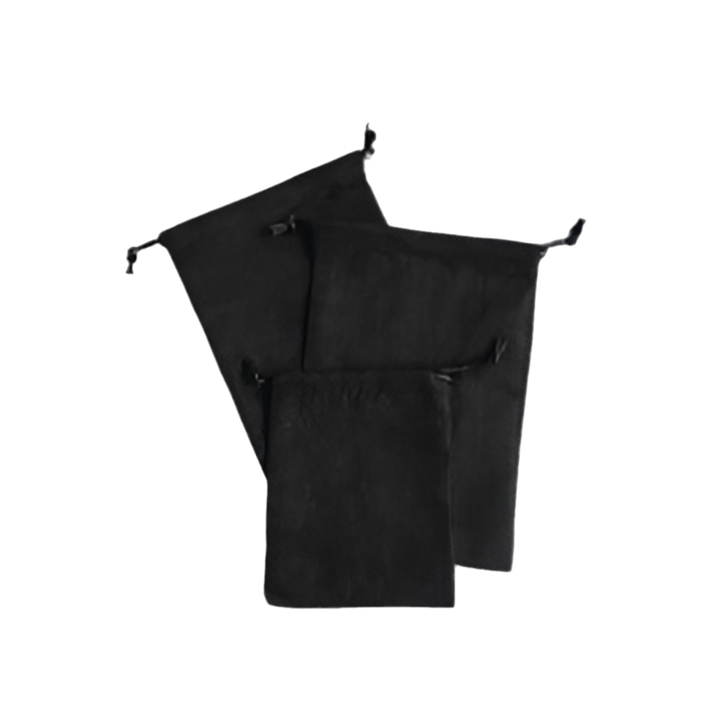 SOFT SUEDE POUCH - 3 in. x 4 in. (SS-4) Imprinted