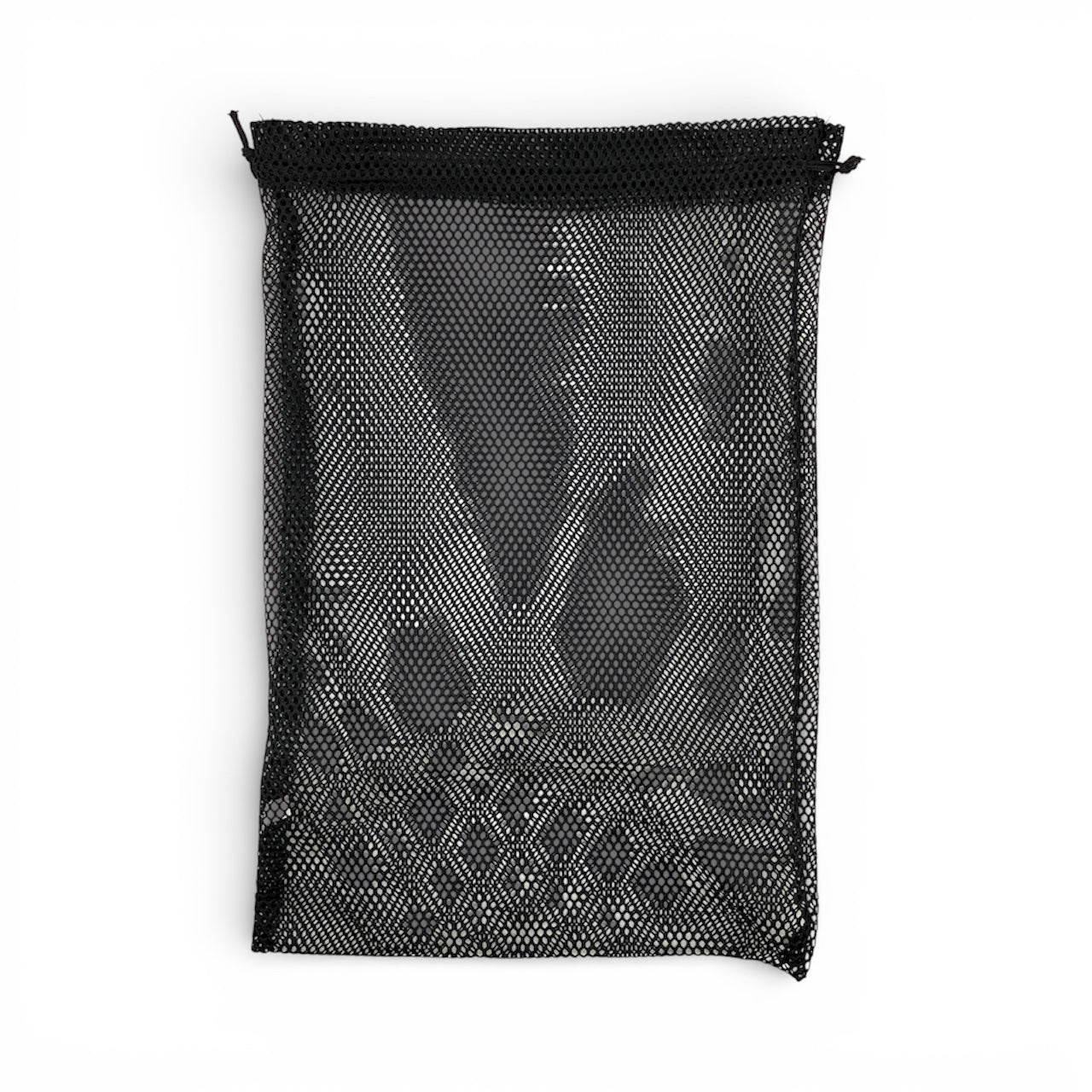10 x 14 Fishnet Drawstring Pouch Black
