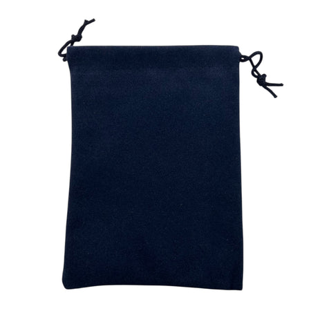 Navy blue drawstring pouch 