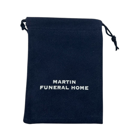Navy Blue drawstring pouch