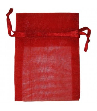 RECTANGULAR ORGANZA BAG  3" X 4"  (RO10)