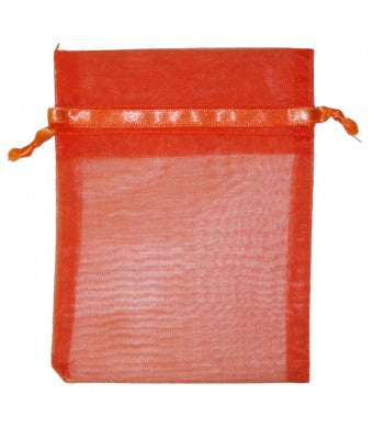 RECTANGULAR ORGANZA BAG  4" x 5.5"  (RO15)