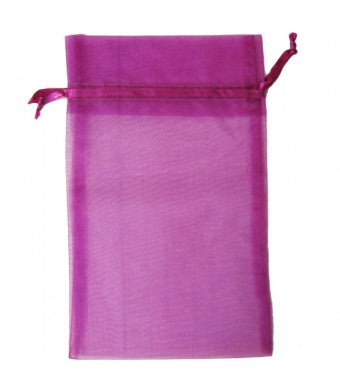 RECTANGULAR ORGANZA BAG  5.5" x 9" (RO25)